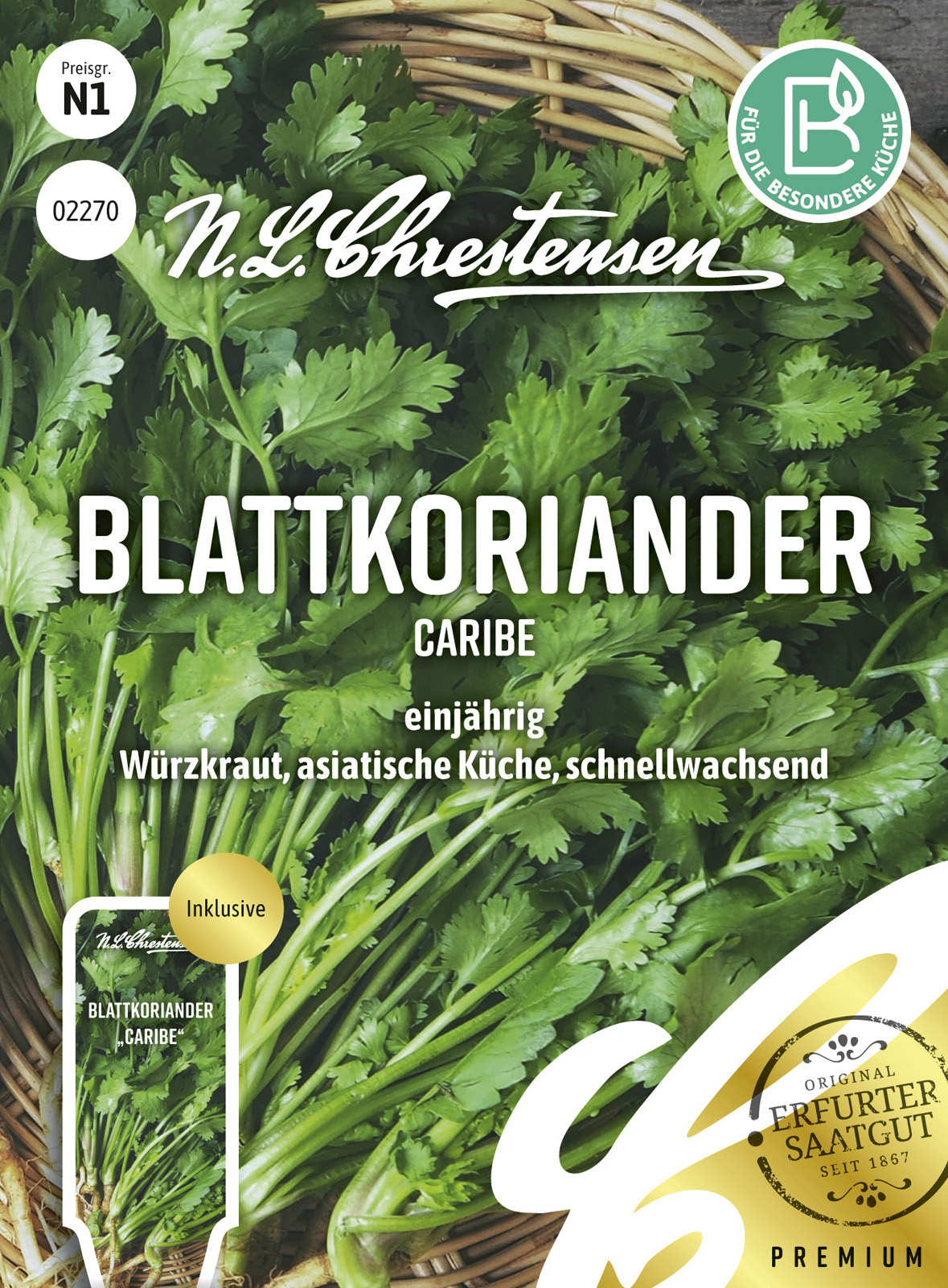 N.L Chrestensen Blattkoriander Caribe