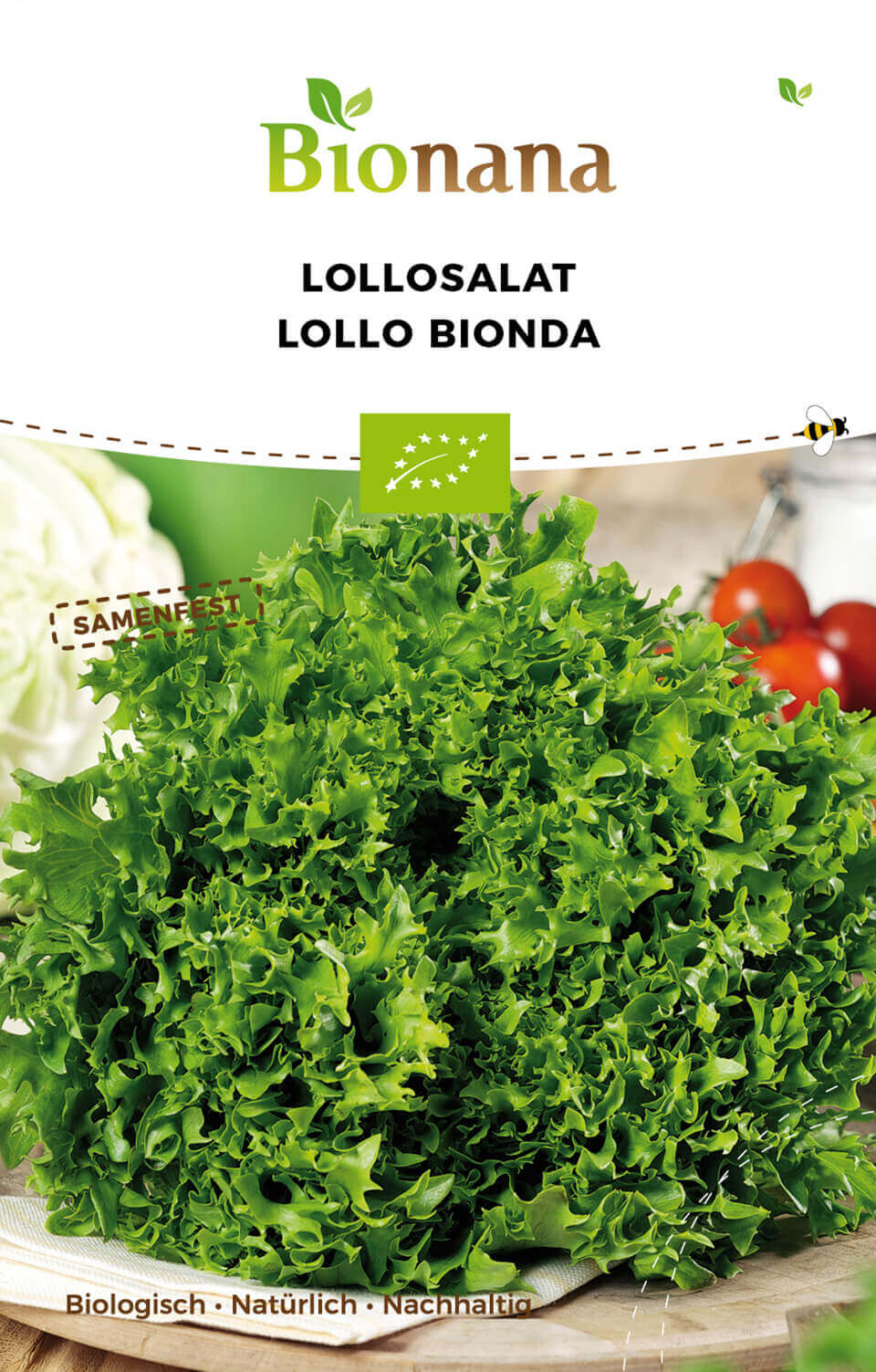 Bionana Bio-Lollosalat Lollo Bionda MHD Ablauf