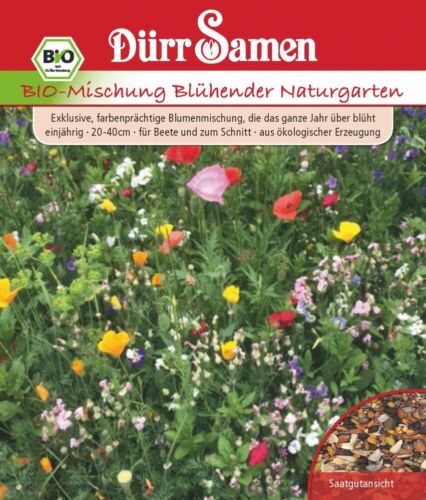 Dürr Samen Bio Mischung Blühender Naturgarten