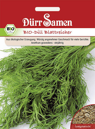 Dürr Samen Bio Dill Blattreicher