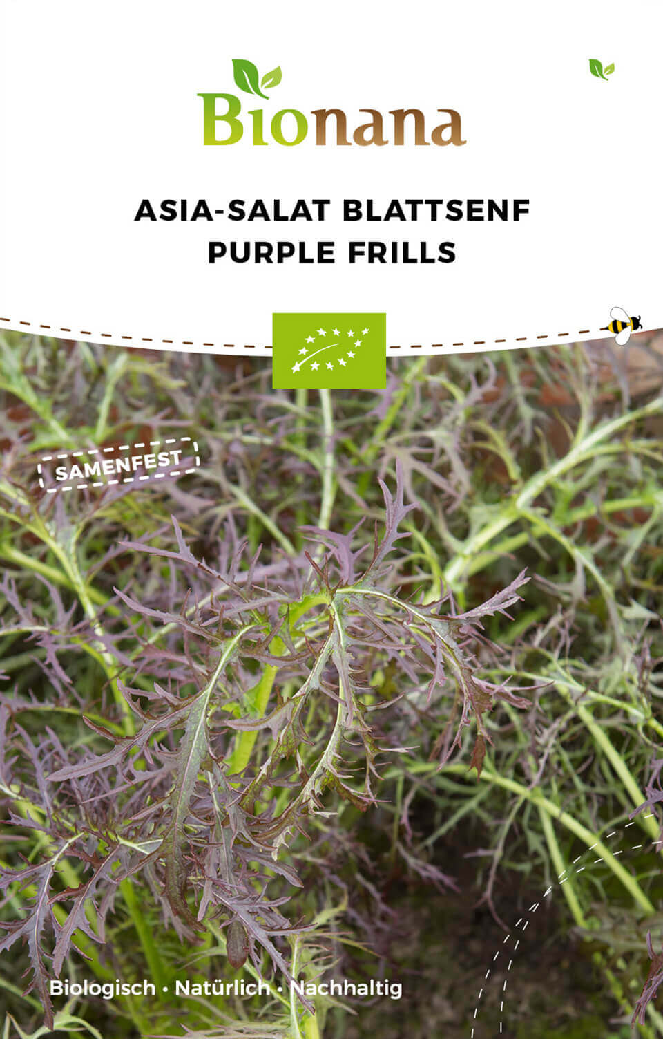 Bionana Bio-Asiasalat Purple Frills MHD Ablauf