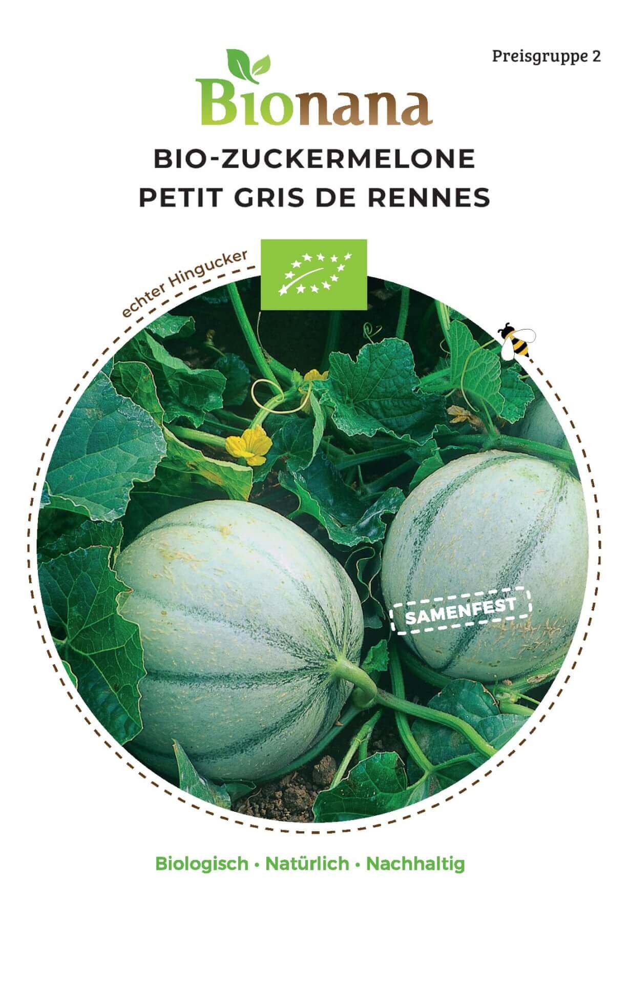 Bionana Bio Zucchini Petit Gris de Rennes" MHD Ablauf