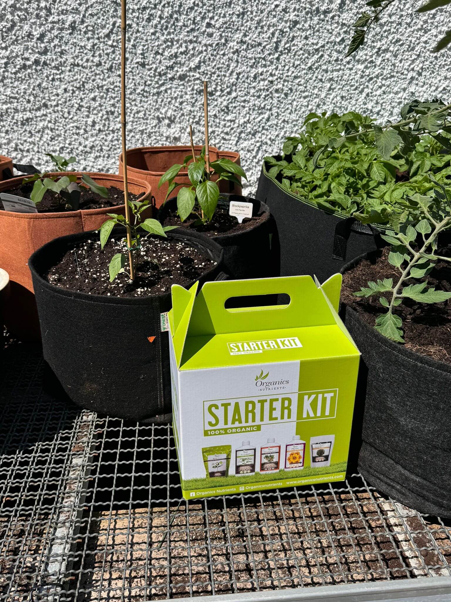 Organics NUTRIENTS Starter Kit für die Gartensaison