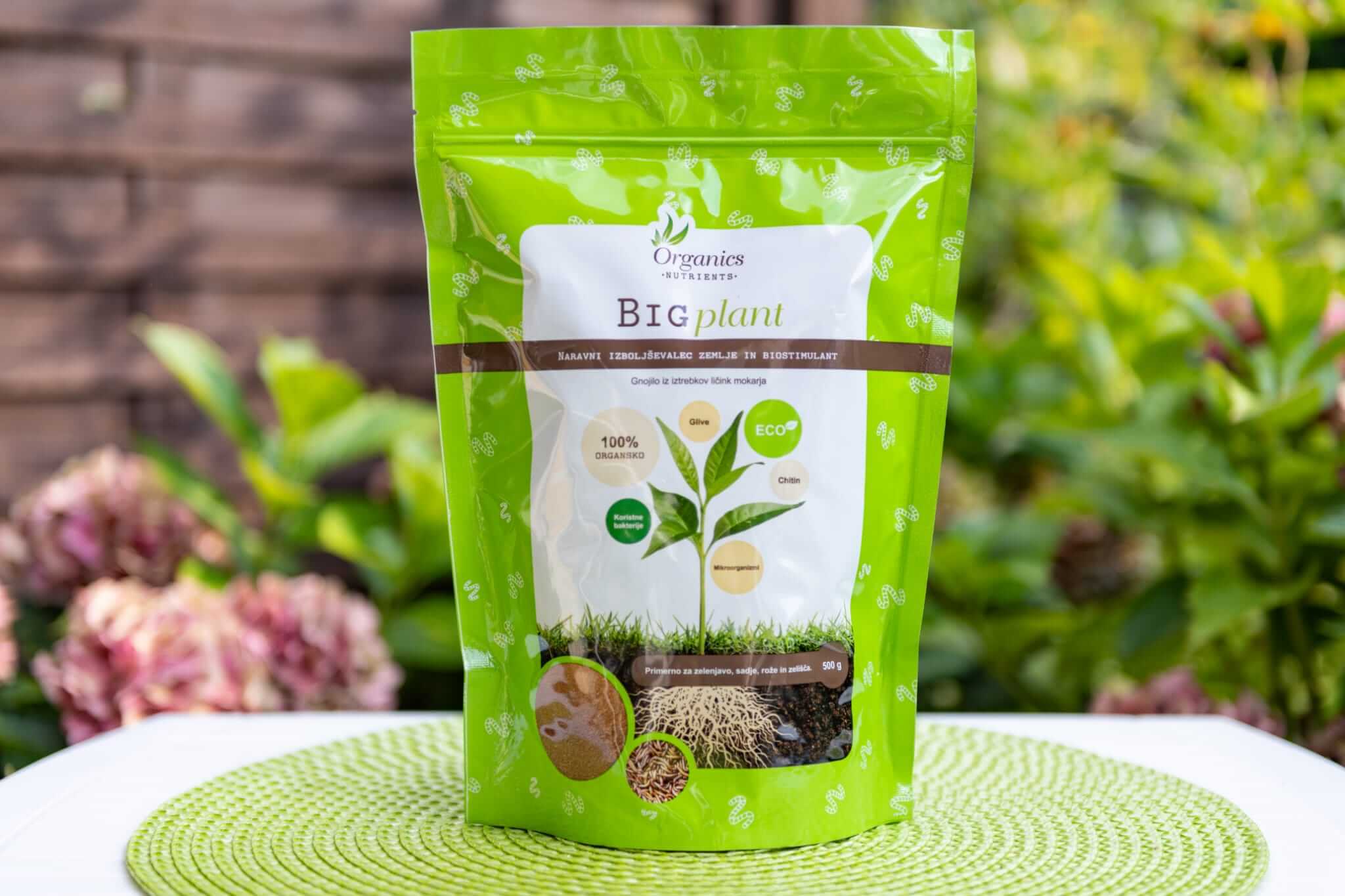 Organics NUTRIENTS organischer Pellet Dünger BIG Plant im Beutel 3 Kg