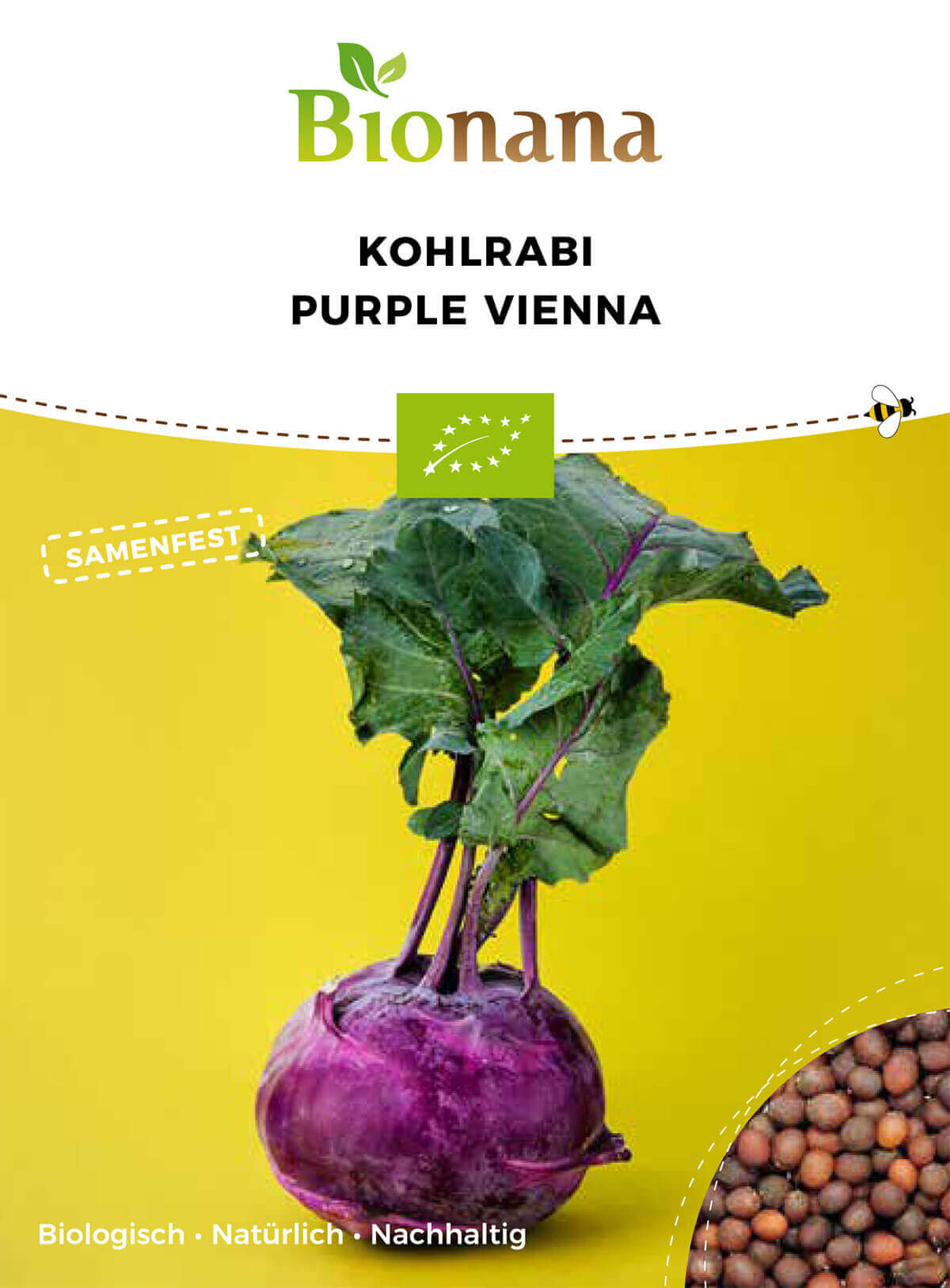 Bionana Bio-Kohlrabi Purple Vienna MHD Ablauf