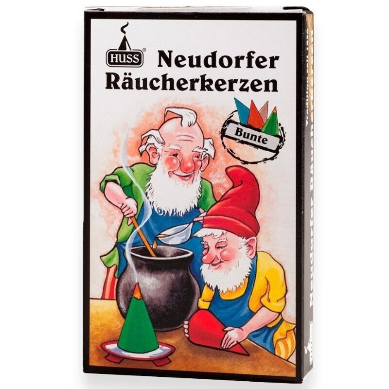 HUSS Neudorfer Räucherkerzen "Die Intensiven" Duft Bunte Mischung