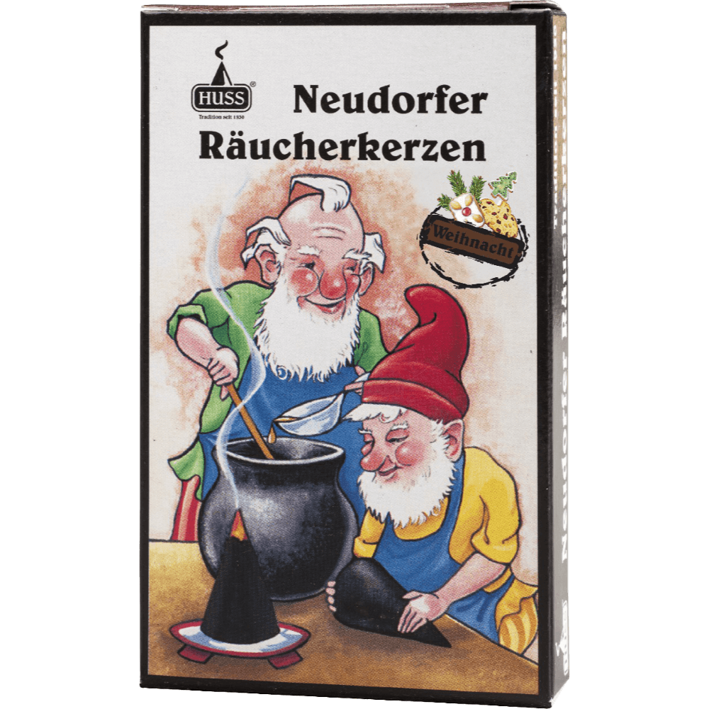 HUSS Neudorfer Räucherkerzen "Die Intensiven" Duft Weihnacht