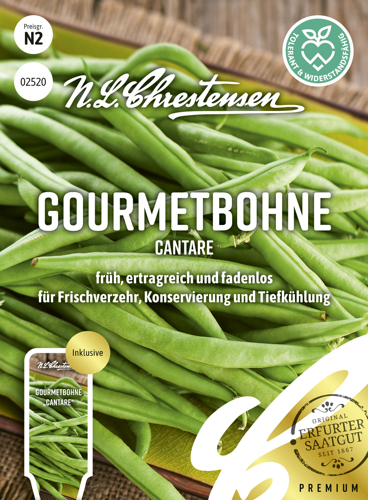 N.L Chrestensen Gourmetbohne Cantare