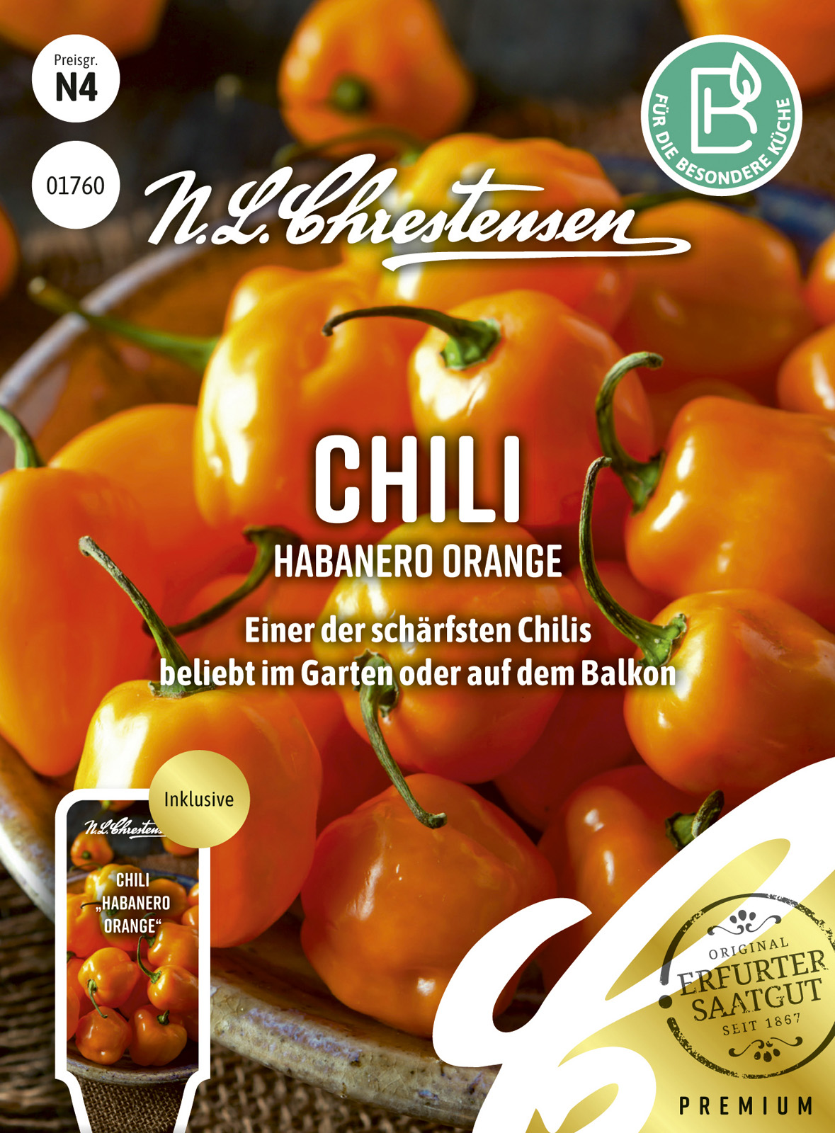 N.L Chrestensen Chili Habanero Orange