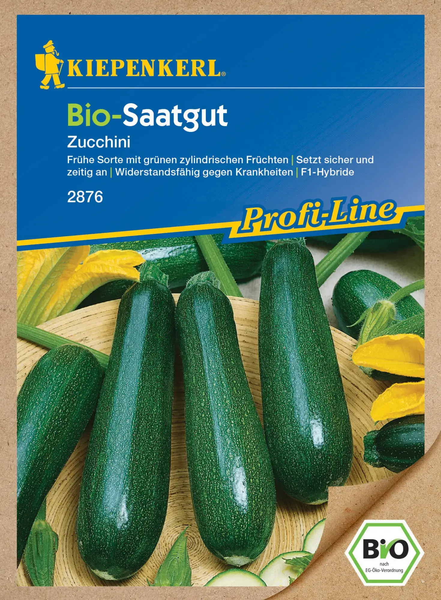 Kiepenkerl BIO Zucchini F1 Dunja