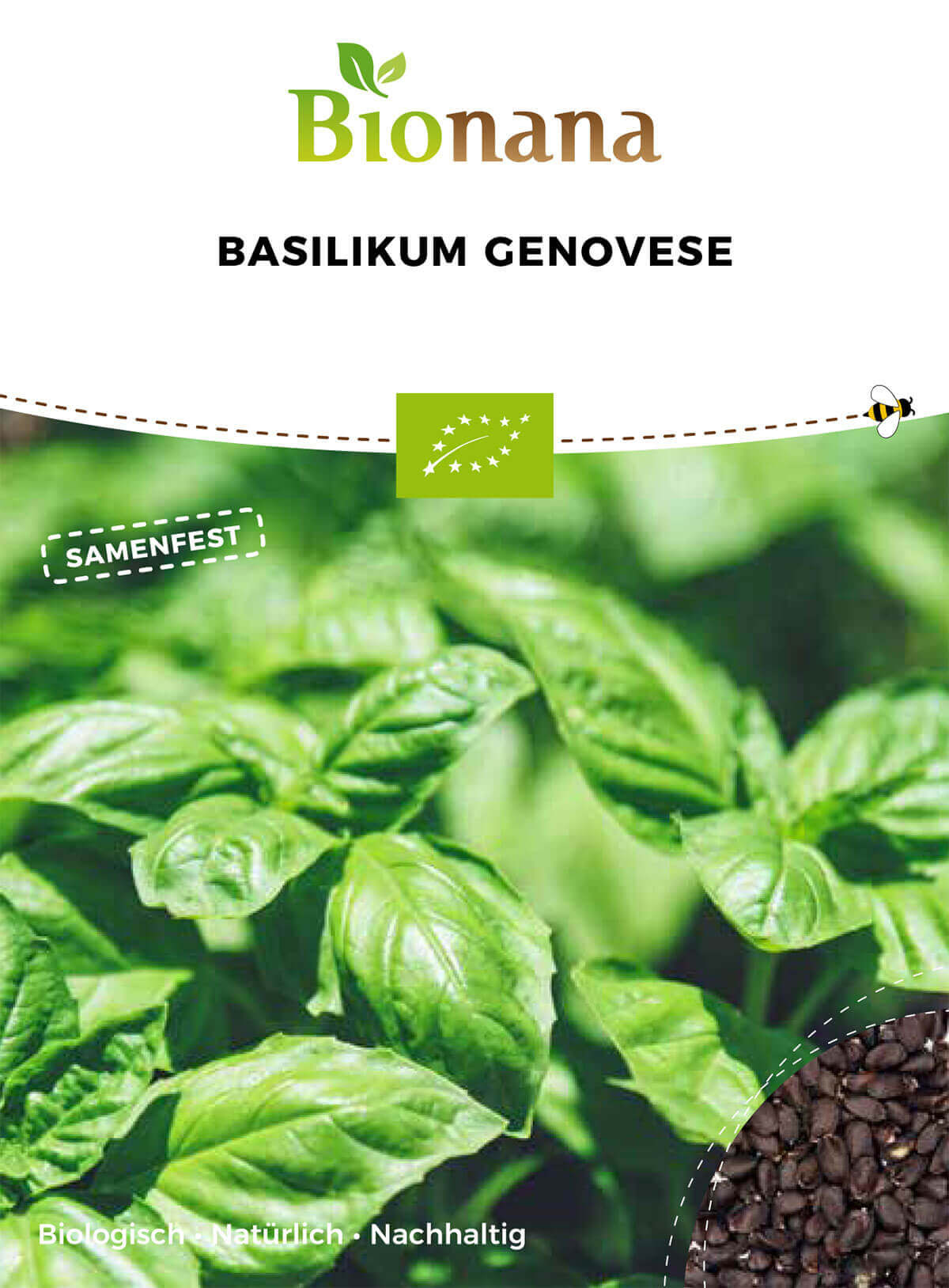 Bionana Bio-Basilikum Genovese MHD Ablauf