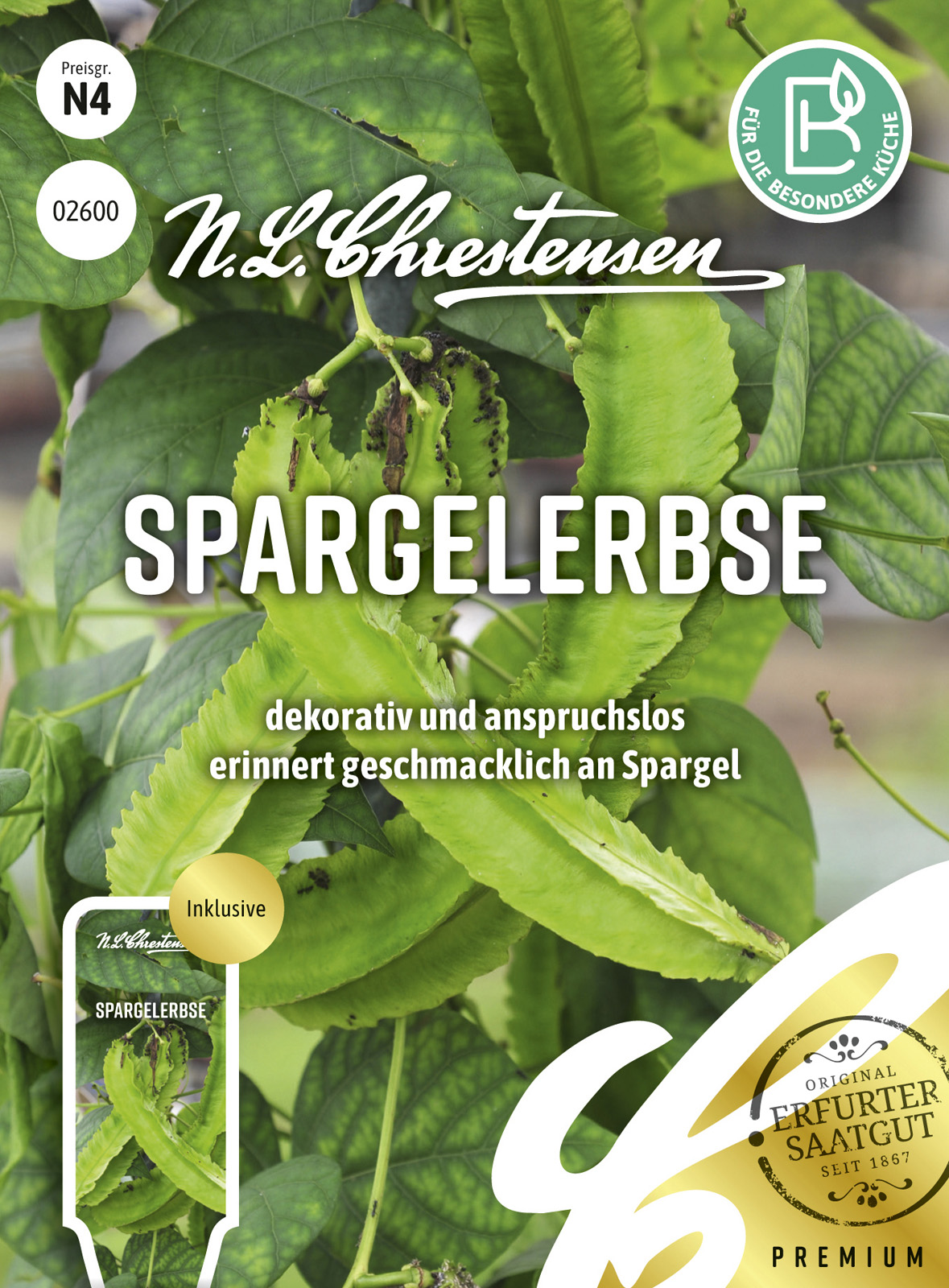 N.L Chrestensen Spargelerbse