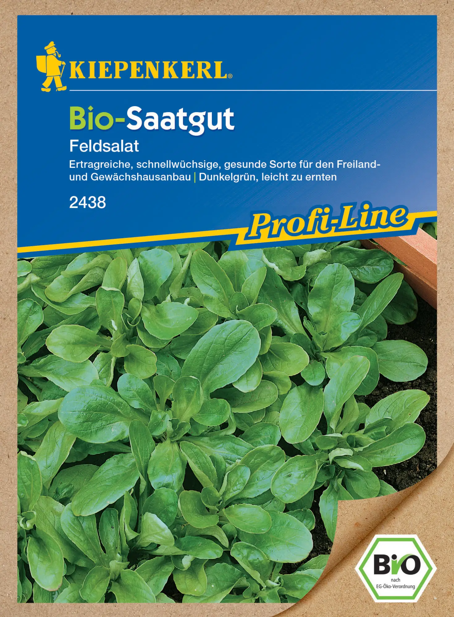 Kiepenkerl Salat BIO Feldsalat Vit