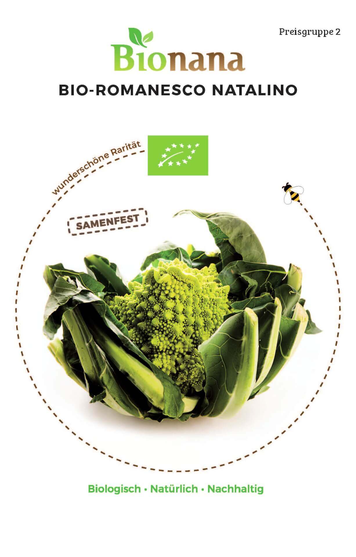 Bionana Bio-Romanesco Natalino MHD Ablauf