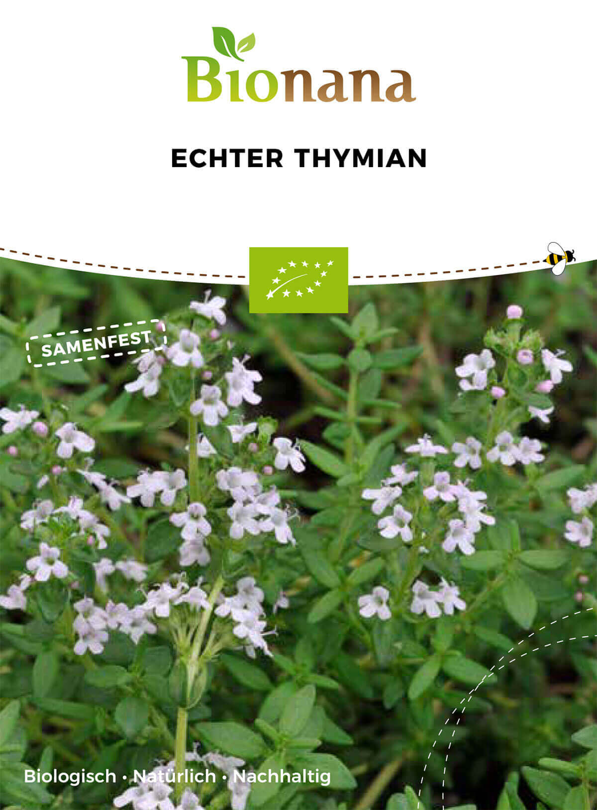 Bionana Bio-Echter Thymian MHD Ablauf