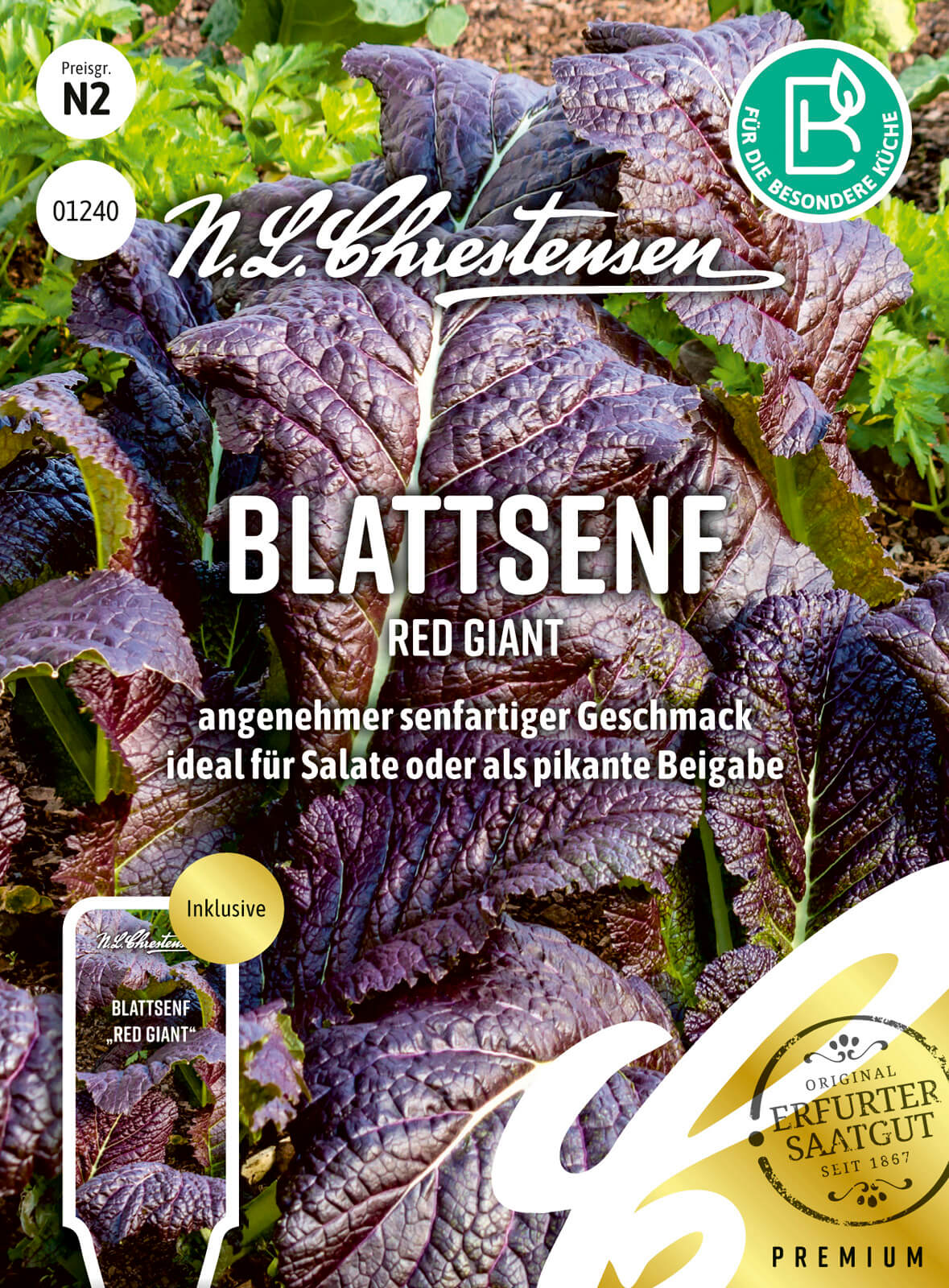 N.L Chrestensen Blattsenf Red Giant