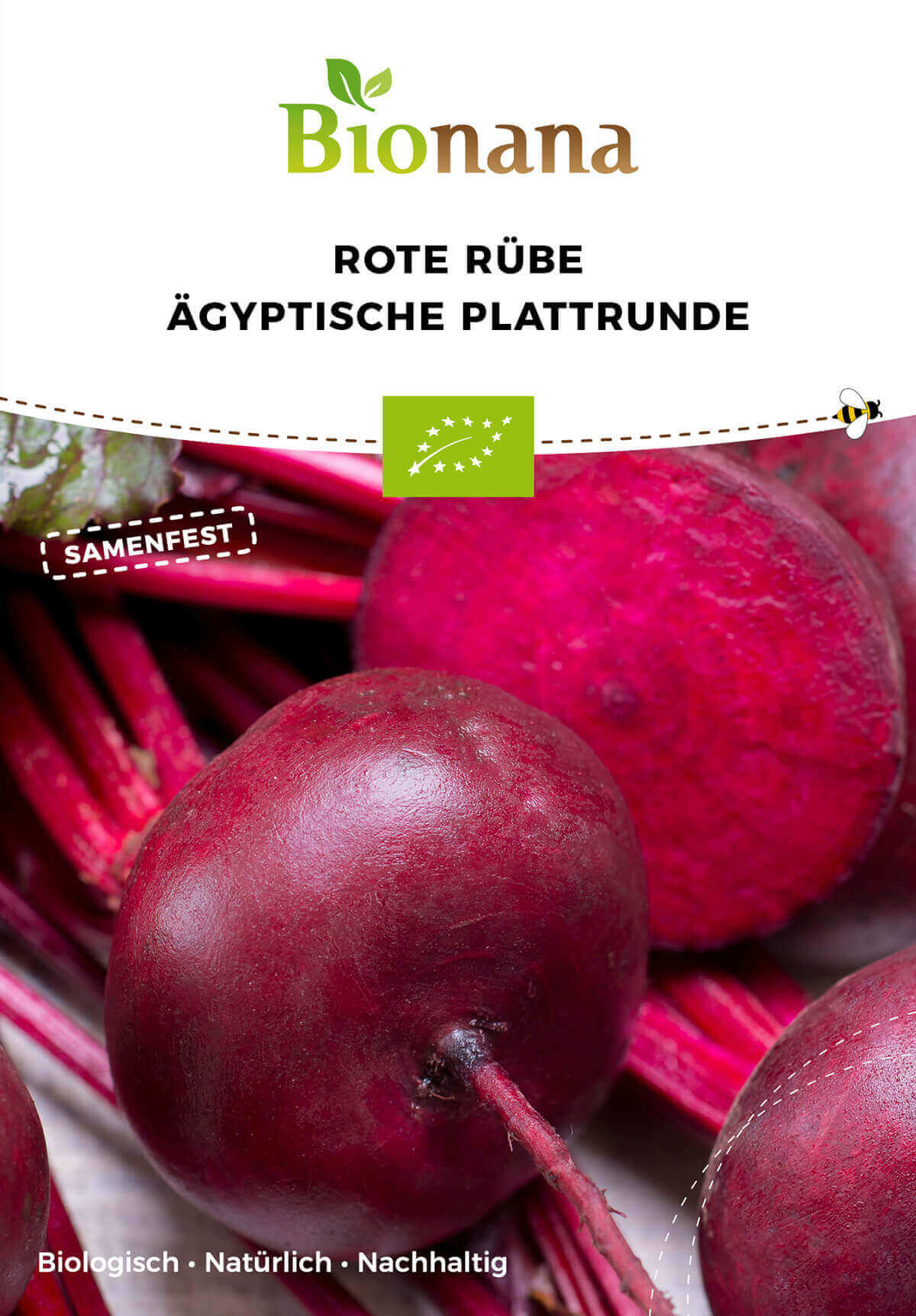 Bionana Bio Rote Rübe Ägyptische Plattrunde" MHD Ablauf