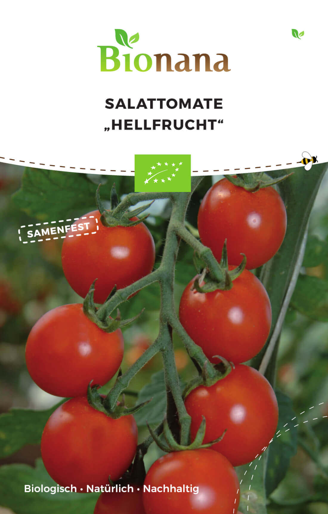 Bionana Bio-Salattomate Hellfrucht MHD Ablauf