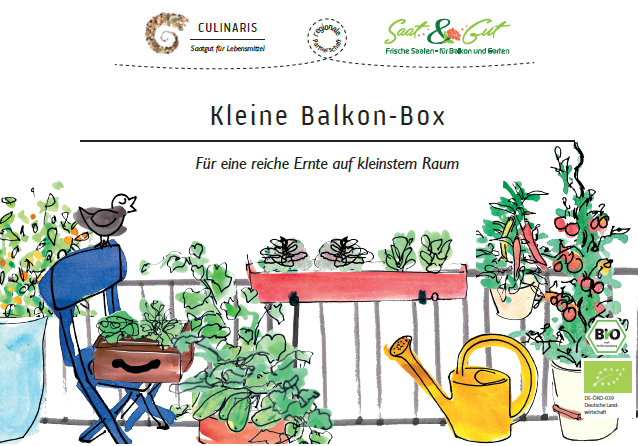 Culinaris Samen Kleine Balkon-Box