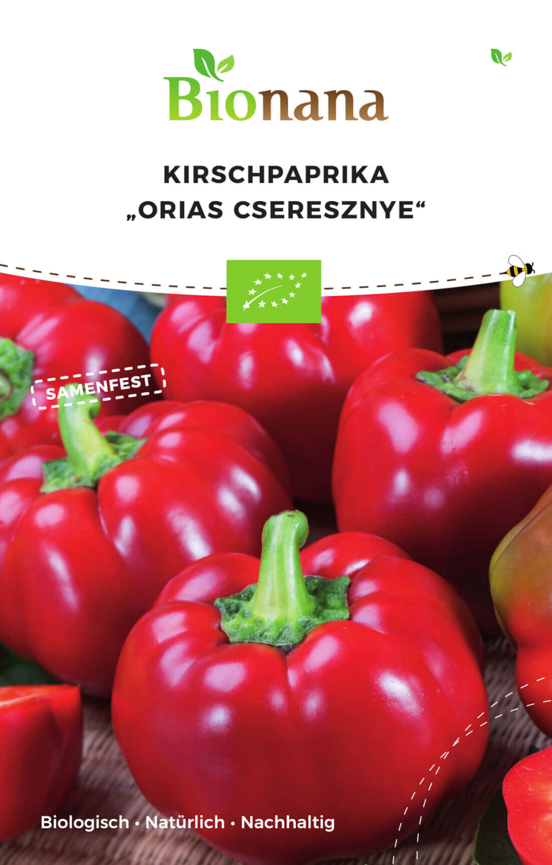 Bionana Bio-Kirschpaprika Orias Cseresznye MHD Ablauf