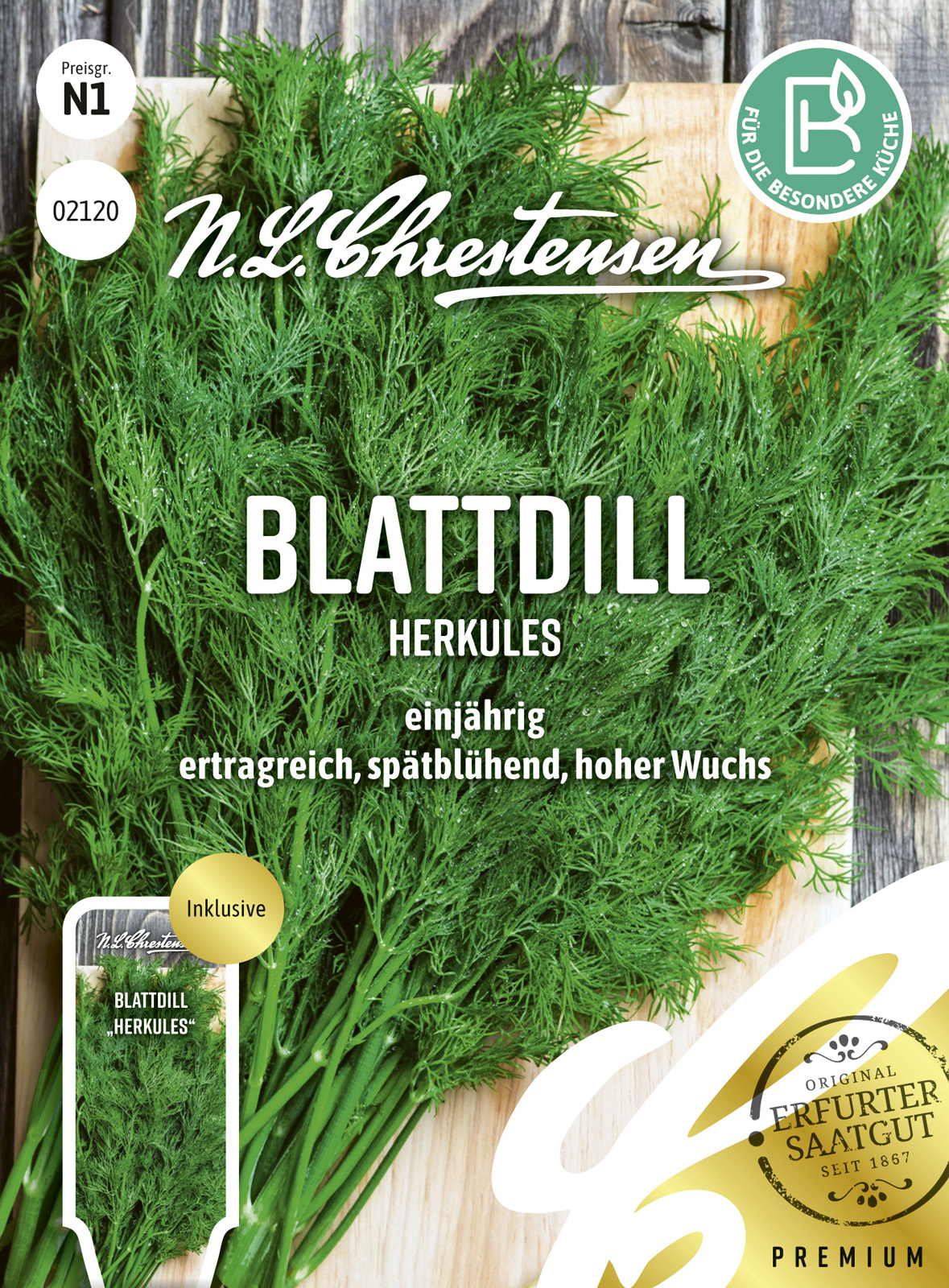 N.L Chrestensen Blattdill Herkules