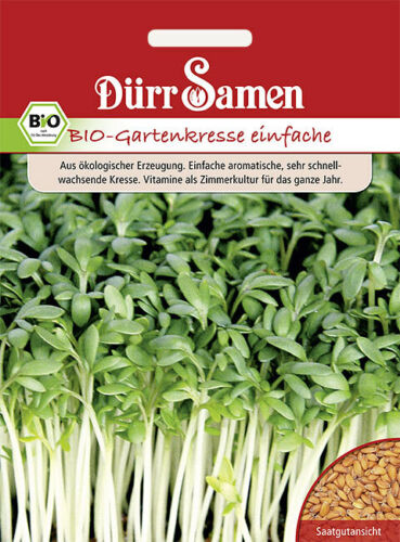 Dürr Samen BIO- Gartenkresse einfache