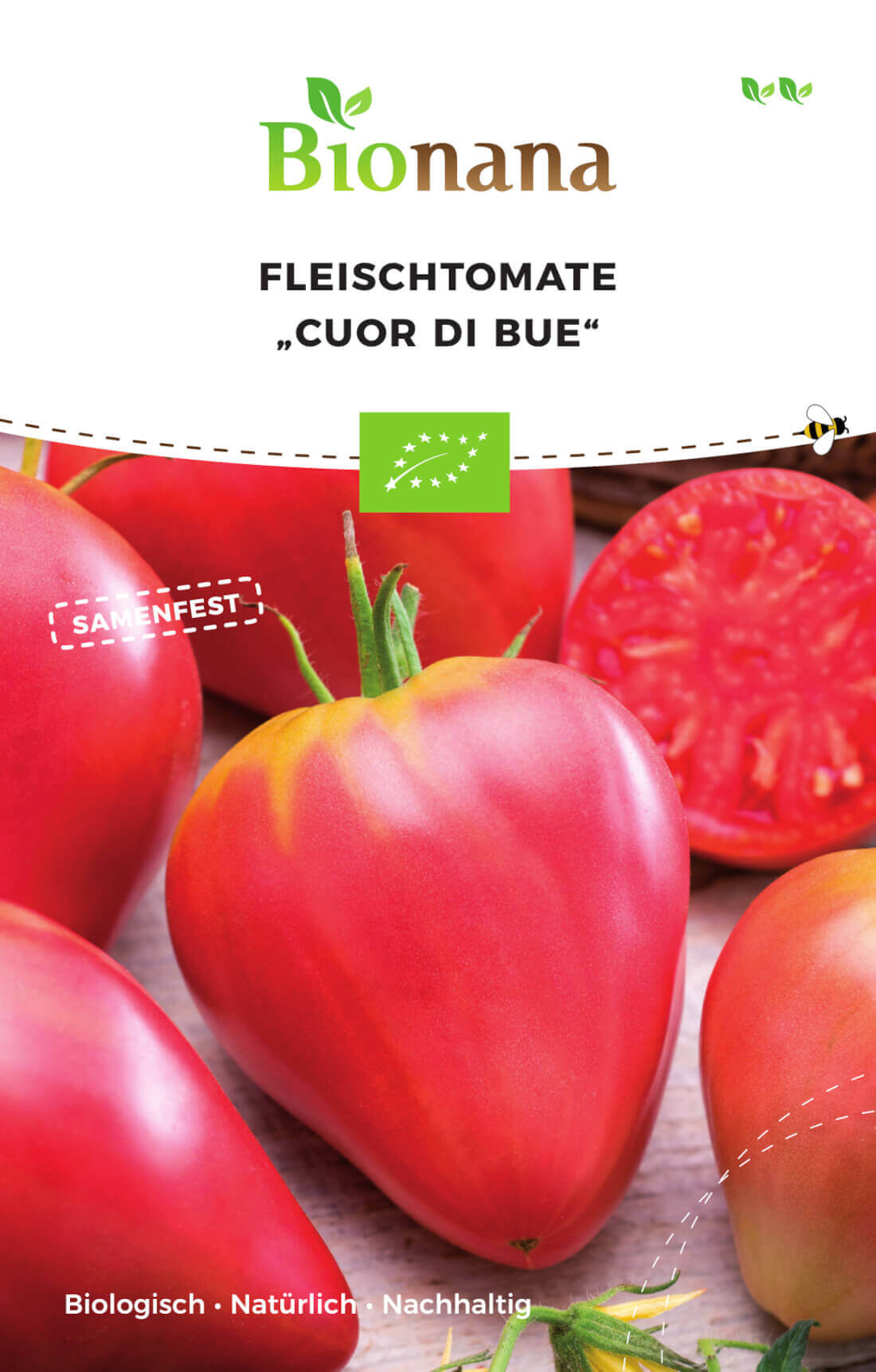 Bionana Bio-Ochsenherztomate Cuor di Bue MHD Ablauf