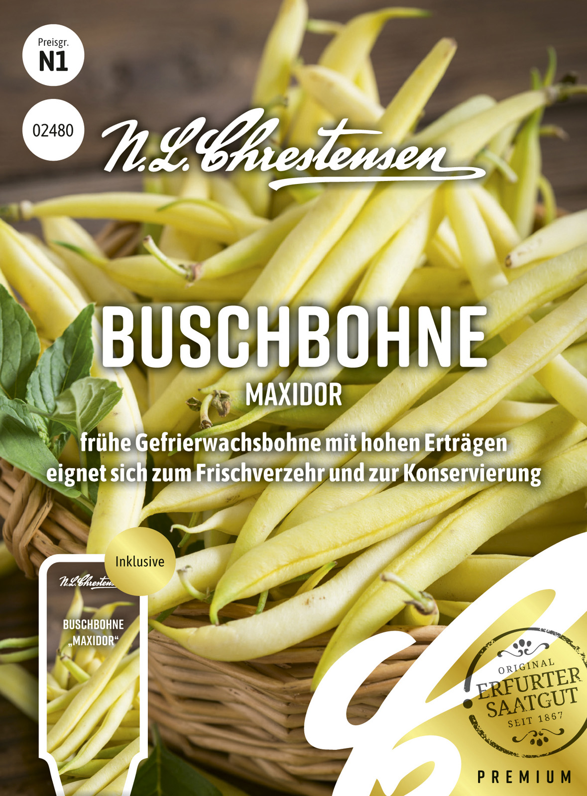 N.L Chrestensen Buschbohne Maxidor