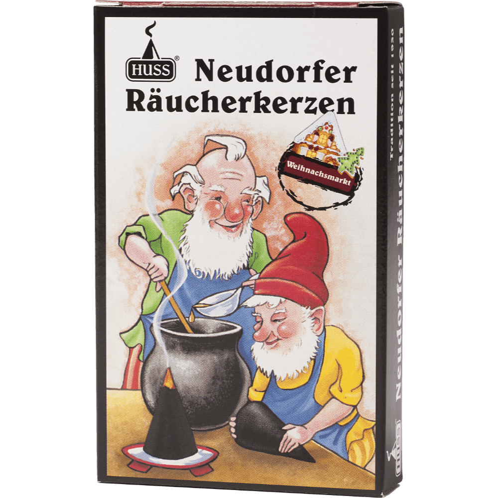 HUSS Neudorfer Räucherkerzen "Die Intensiven" Duft Weihnachtsmarkt