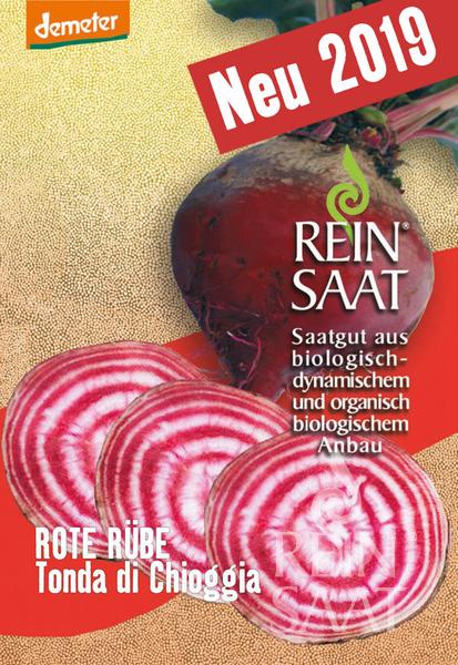 Reinsaat BIO Rote Rübe Tonda di Chioggia