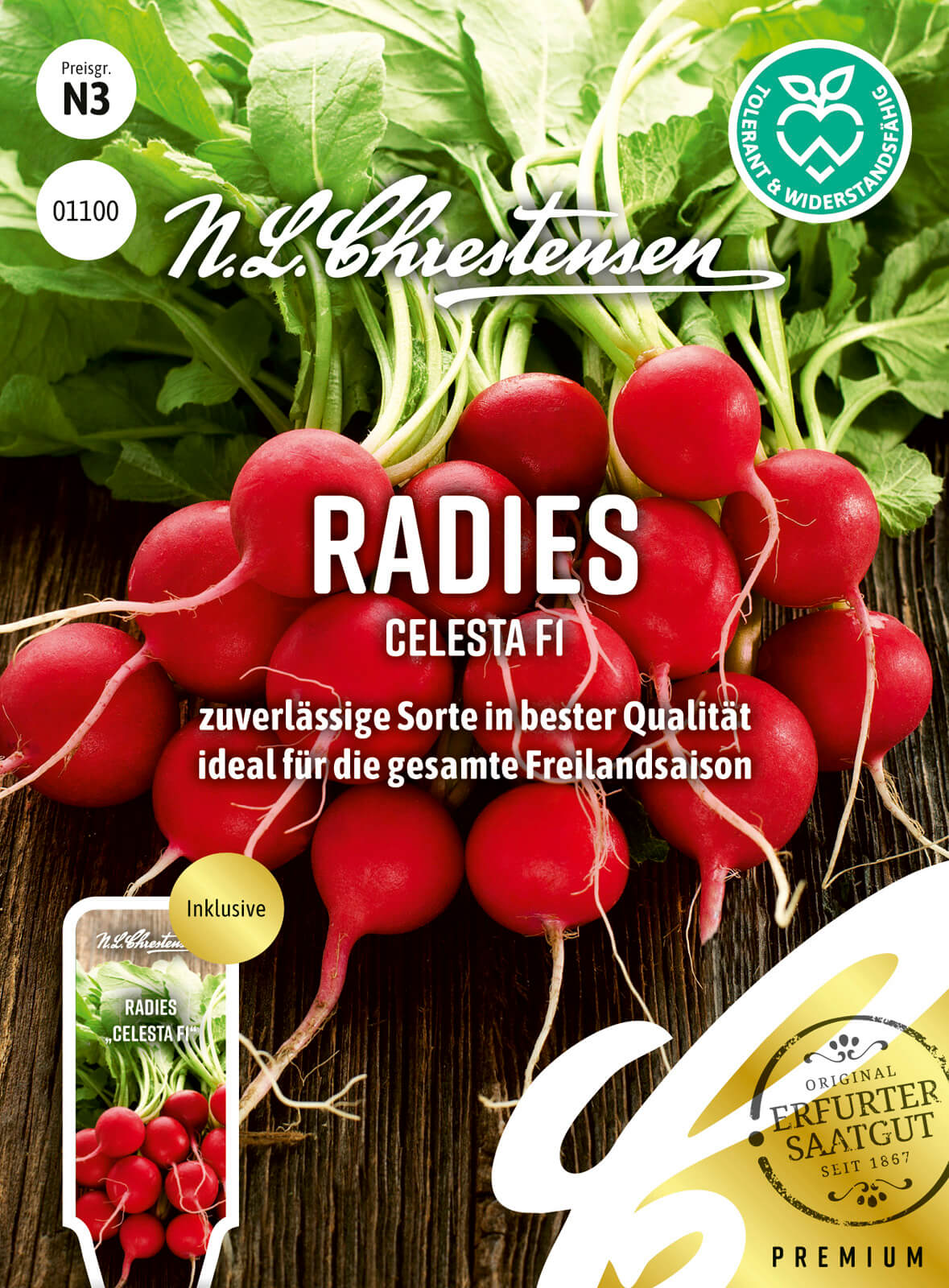 N.L Chrestensen Radis Celesta F1