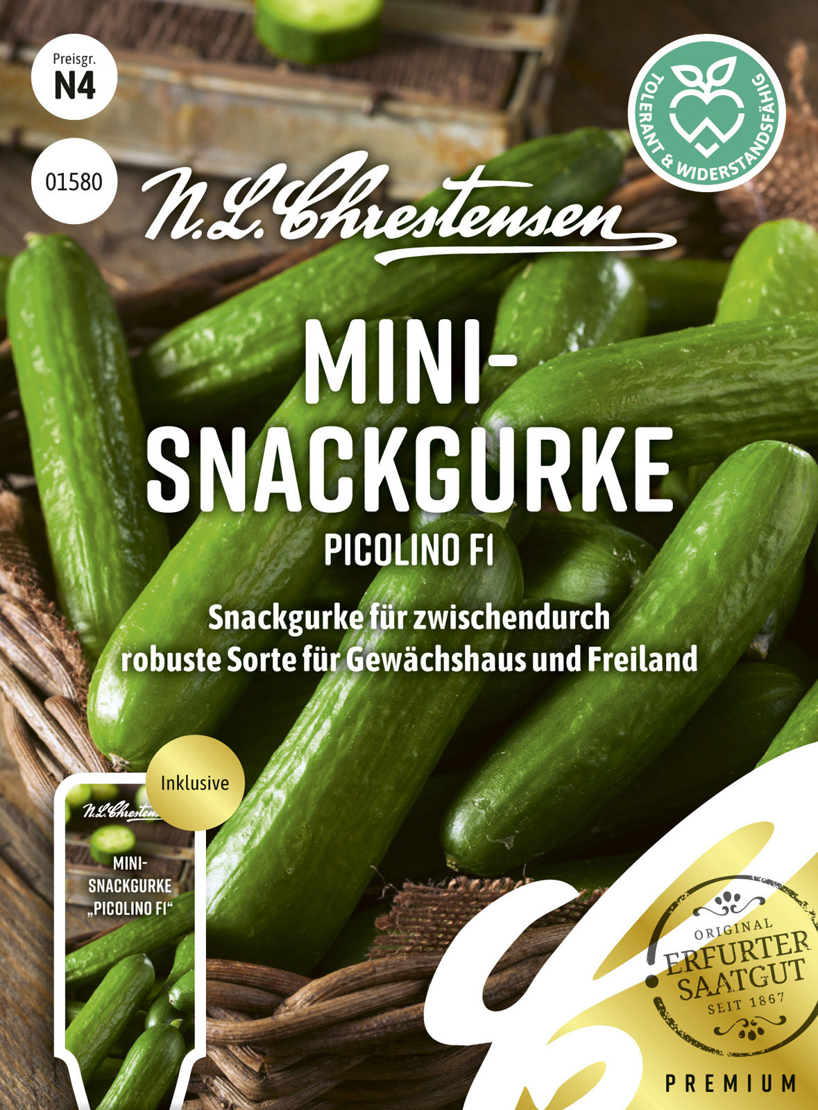 N.L Chrestensen Mini-Snackgurke Picolino F1