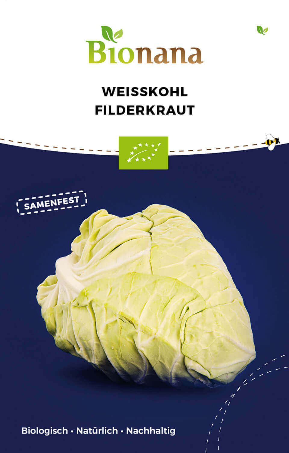 Bionana Bio Weisskohl Filderkraut" MHD Ablauf