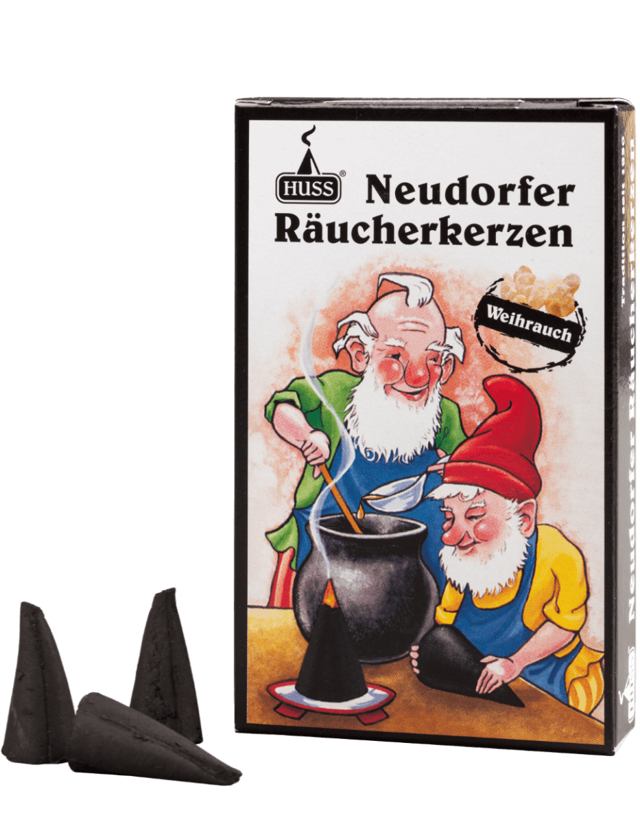 HUSS Neudorfer Räucherkerzen "Die Intensiven" Duft Weihrauch